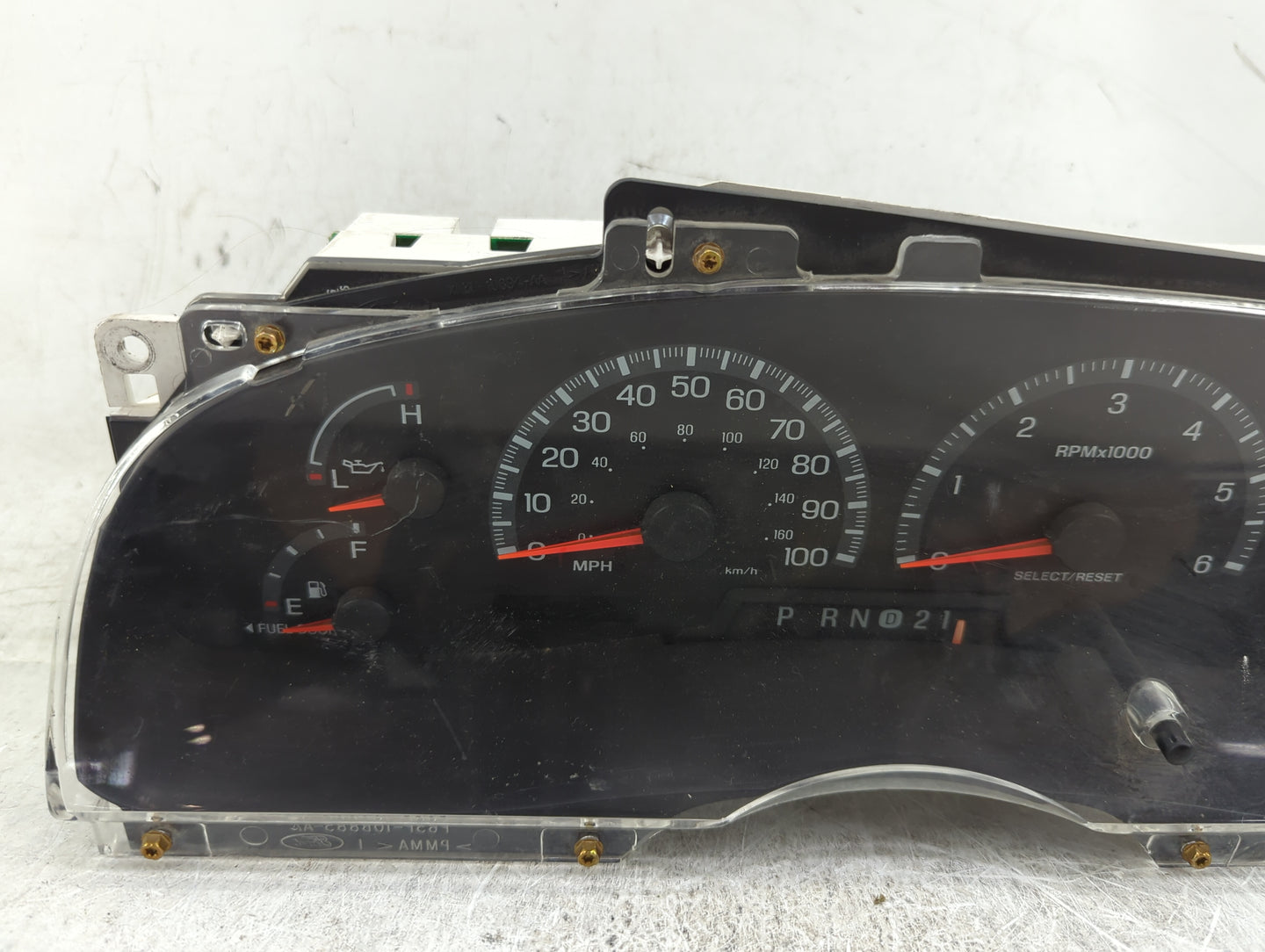 2001 Ford F-150 Instrument Cluster Speedometer Gauges P/N:XL3F-10A855-AA Fits OEM Used Auto Parts - Oemusedautoparts1.com