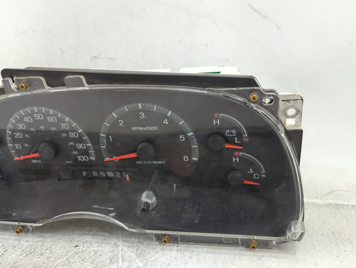 2001 Ford F-150 Instrument Cluster Speedometer Gauges P/N:XL3F-10A855-AA Fits OEM Used Auto Parts - Oemusedautoparts1.com