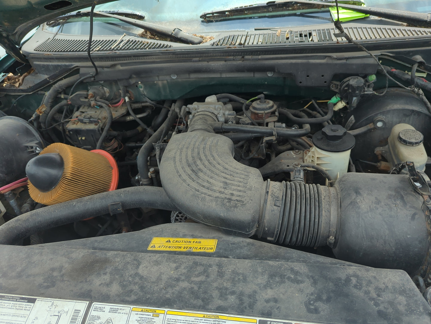 2000-2001 Ford F-150 Engine Motor Complete Assembly 123K Miles Tested-Runs Good OEM Used Auto Parts - Oemusedautoparts1.com