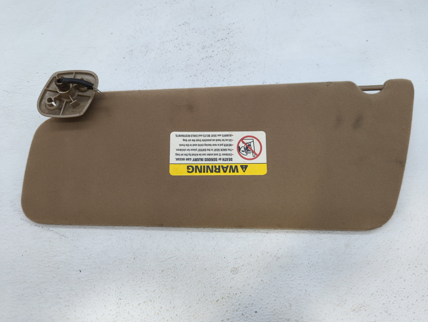 2001-2002 Ford F-150 Sun Visor Shade Replacement Driver Left Mirror Fits Fits 2001 2002 OEM Used Auto Parts - Oemusedautopar