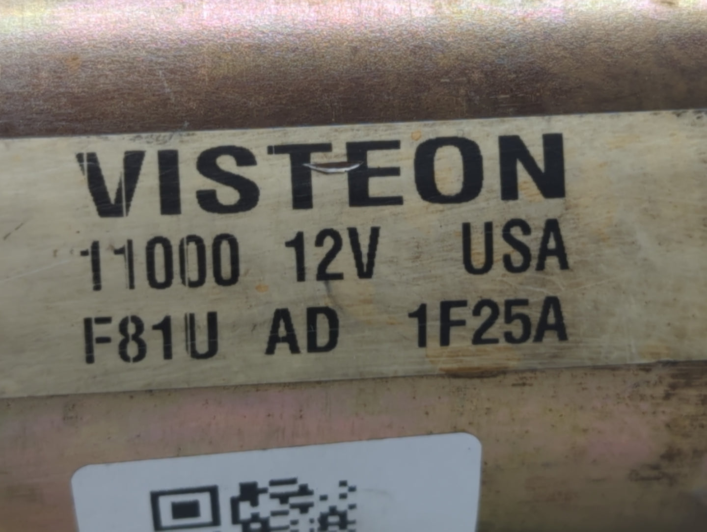 1999-2013 Ford F-150 Car Starter Motor Solenoid OEM P/N:F81U AD 1F25A 11000 12V Fits OEM Used Auto Parts - Oemusedautoparts1