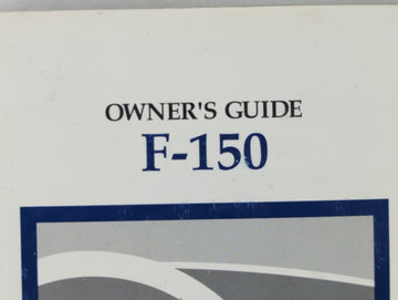 2001 Ford F-150 Owners Manual Book Guide P/N:1L3J-19A321 -EE OEM Used Auto Parts