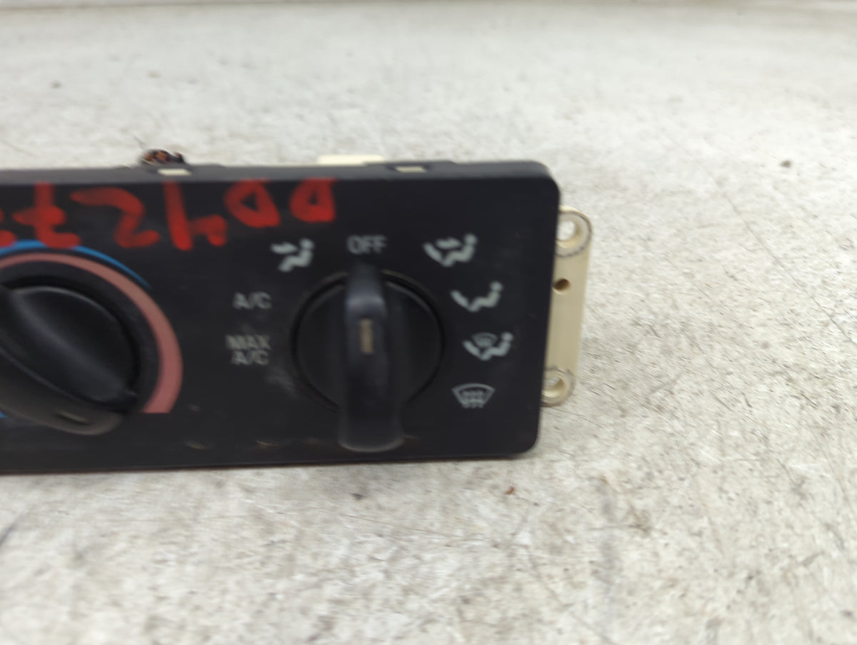 2001 Ford F350sd Climate Control Module Temperature AC/Heater Replacement Fits OEM Used Auto Parts - Oemusedautoparts1.com