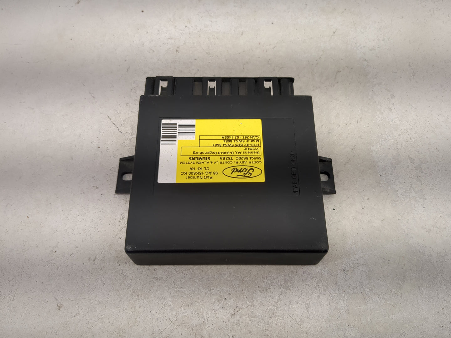 2001-2001 Ford Focus Theft-locking Control Module - Oemusedautoparts1.com