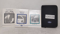 2001 Ford Focus Owners Manual Book Guide OEM Used Auto Parts - Oemusedautoparts1.com