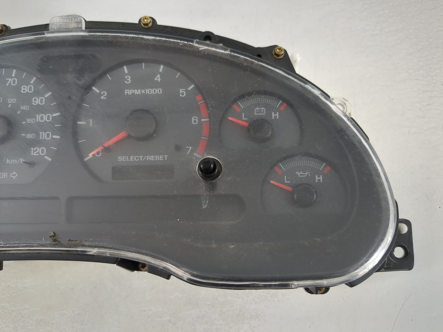 2001 Ford Mustang Instrument Cluster Speedometer Gauges Fits OEM Used Auto Parts - Oemusedautoparts1.com
