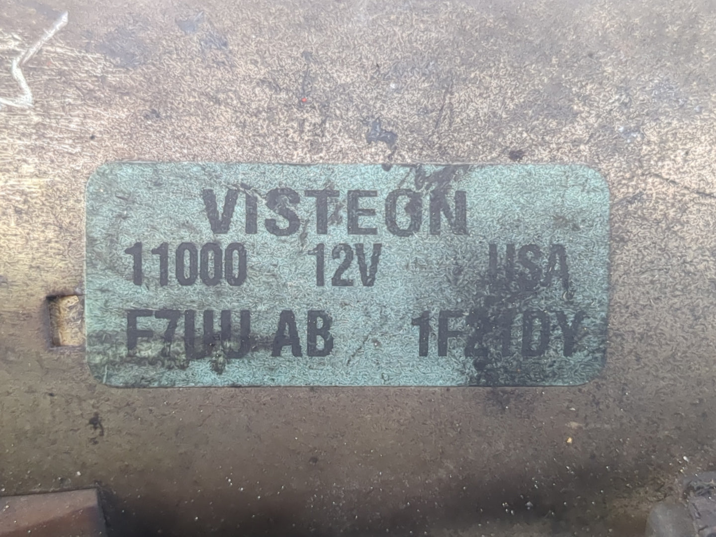 1997-2004 Ford Mustang Car Starter Motor Solenoid OEM P/N:ZZUU AB 1F21DY 11000 12V Fits OEM Used Auto Parts - Oemusedautopar