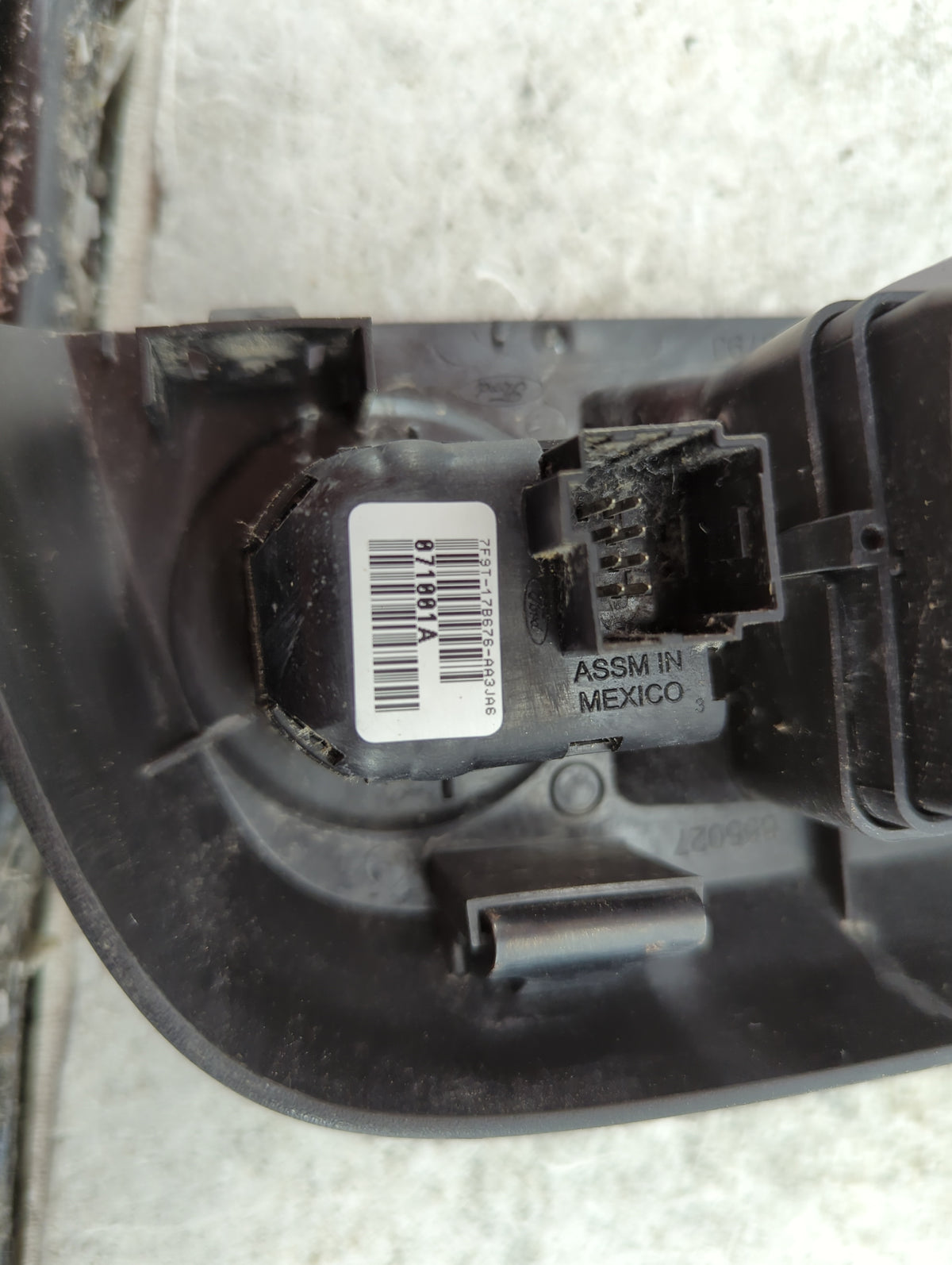 2001 Ford Mustang Master Power Window Switch Replacement Driver Side Left P/N:7E9T-14B678-AA3J A2881 Fits OEM Used Auto Part