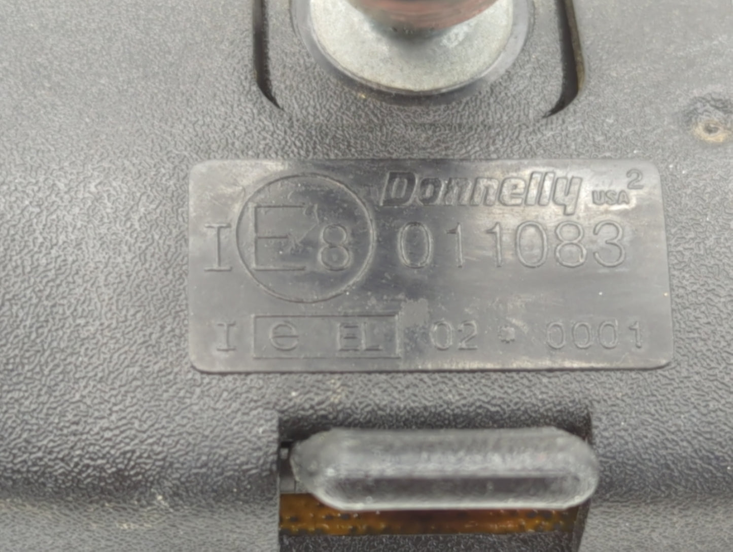 2001 Ford Mustang Interior Rear View Mirror Replacement OEM P/N:E8011083 Fits OEM Used Auto Parts - Oemusedautoparts1.com