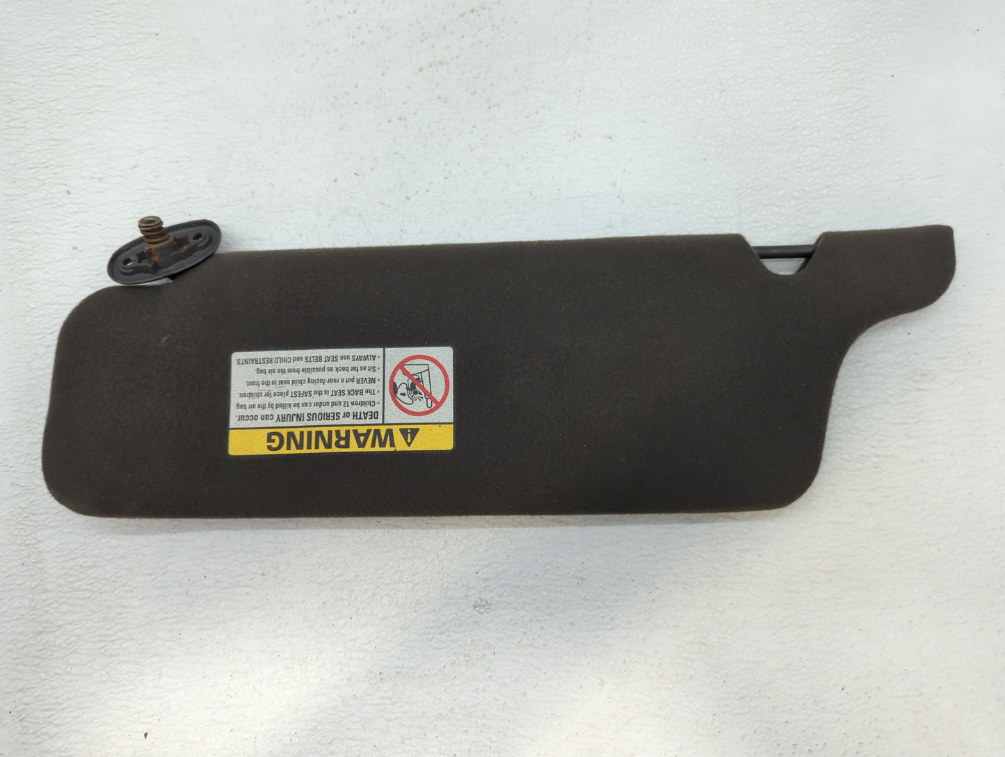 2000-2002 Ford Mustang Sun Visor Shade Replacement Passenger Right Mirror Fits Fits 2000 2001 2002 OEM Used Auto Parts - Oem