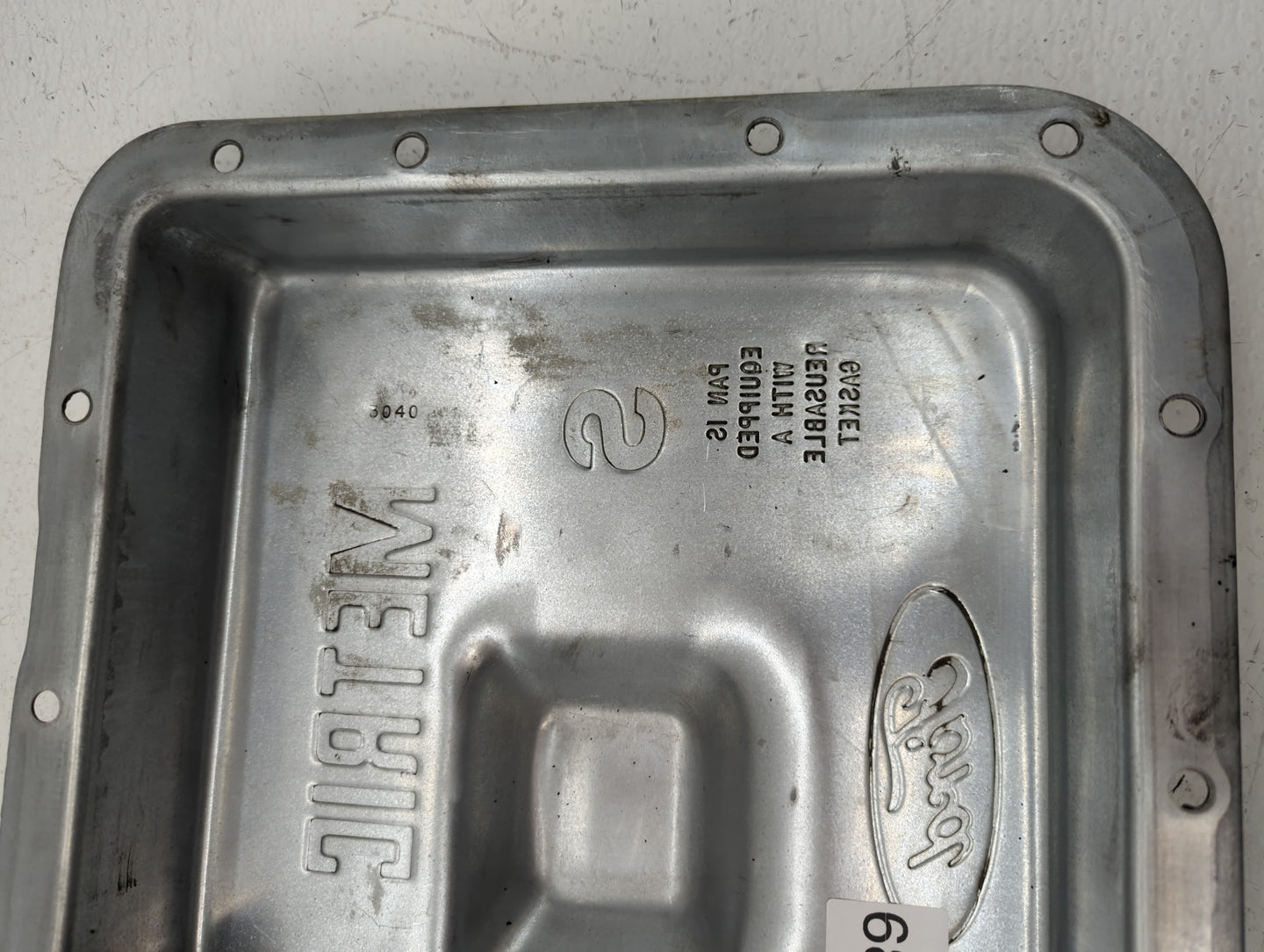 2001 Ford Mustang Engine Oil Pan Fits OEM Used Auto Parts - Oemusedautoparts1.com
