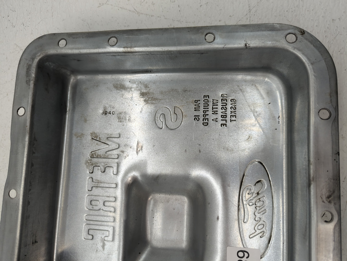 2001 Ford Mustang Engine Oil Pan Fits OEM Used Auto Parts - Oemusedautoparts1.com