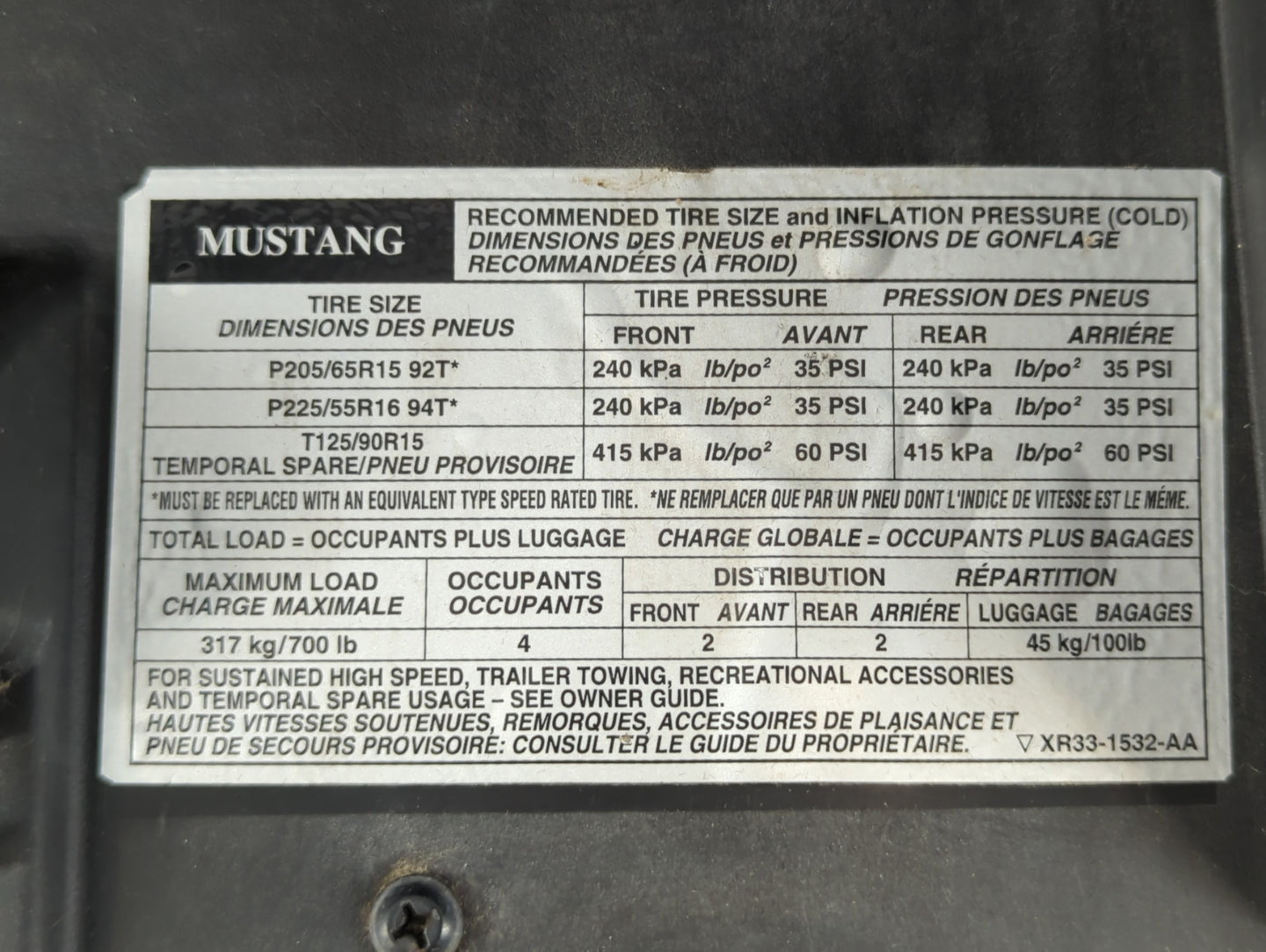 2001 Ford Mustang Passenger Glove Box Door Storage Compartment - Oemusedautoparts1.com