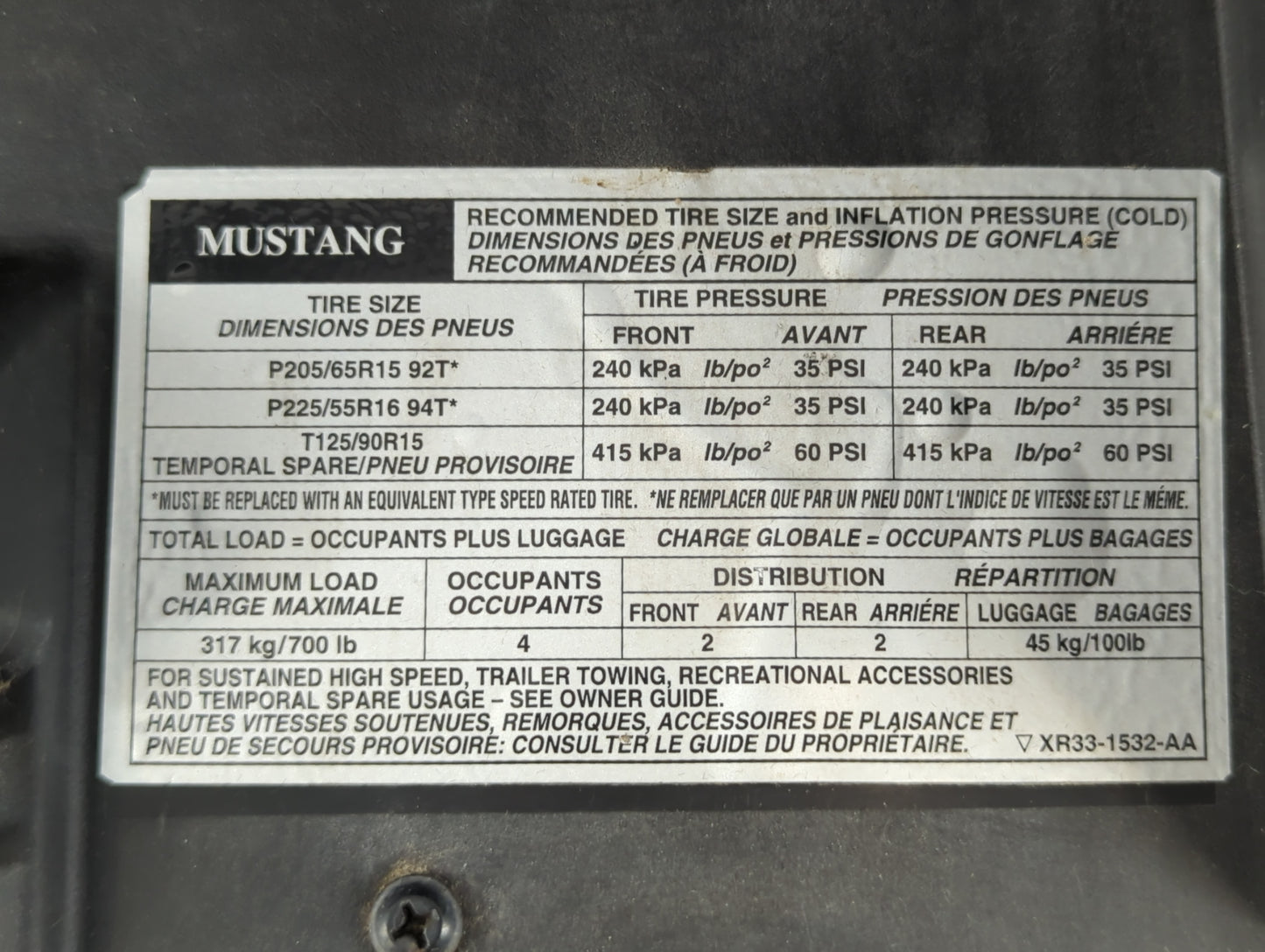 2001 Ford Mustang Passenger Glove Box Door Storage Compartment - Oemusedautoparts1.com