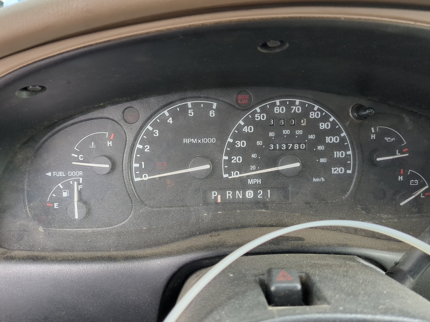 2001-2003 Ford Ranger Instrument Cluster Speedometer Gauges Miles:314K Fits Fits 2001 2002 2003 OEM Used Auto Parts - Oemuse