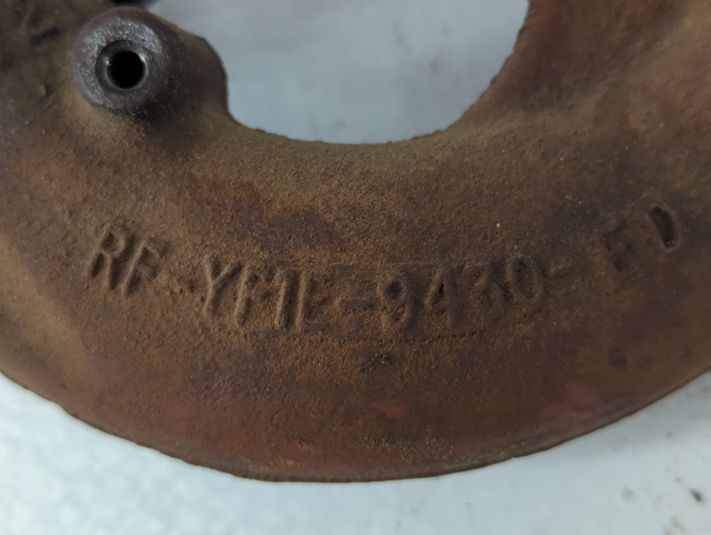 2001-2002 Ford Taurus Turbocharger Exhaust Manifold With Turbo Charger - Oemusedautoparts1.com