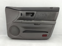 2001 Ford Taurus Front Right Passenger Interior Door Panel Trim Grey - Oemusedautoparts1.com
