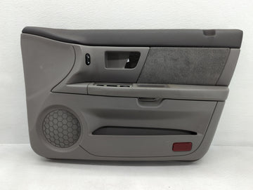 2001 Ford Taurus Front Right Passenger Interior Door Panel Trim Grey - Oemusedautoparts1.com
