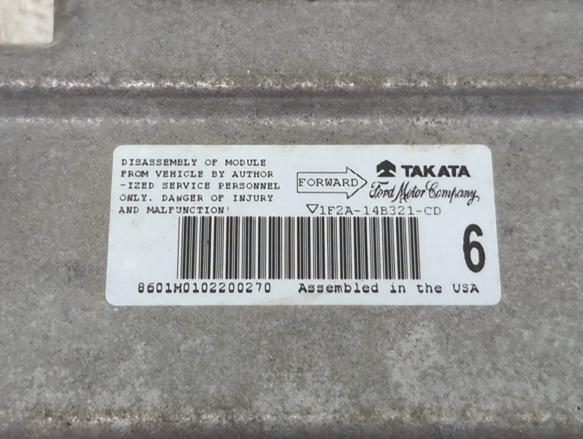 2001-2001 Ford Windstar Safety Restraint Srs Airbag Control Module - Oemusedautoparts1.com