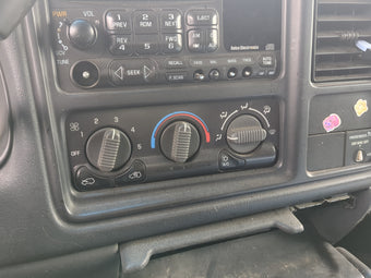 compare product 1999-2002 Gmc Sierra 1500 Climate Control Module Temperature AC/Heater Replacement Fits Fits 1999 2000 2001 2002 OEM Used Auto Parts