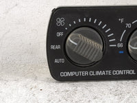 2001 Gmc Yukon Climate Control Module Temperature AC/Heater Replacement P/N:15748172 Fits OEM Used Auto Parts - Oemusedautop