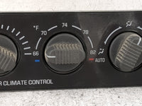 2001 Gmc Yukon Climate Control Module Temperature AC/Heater Replacement P/N:15748172 Fits OEM Used Auto Parts - Oemusedautop