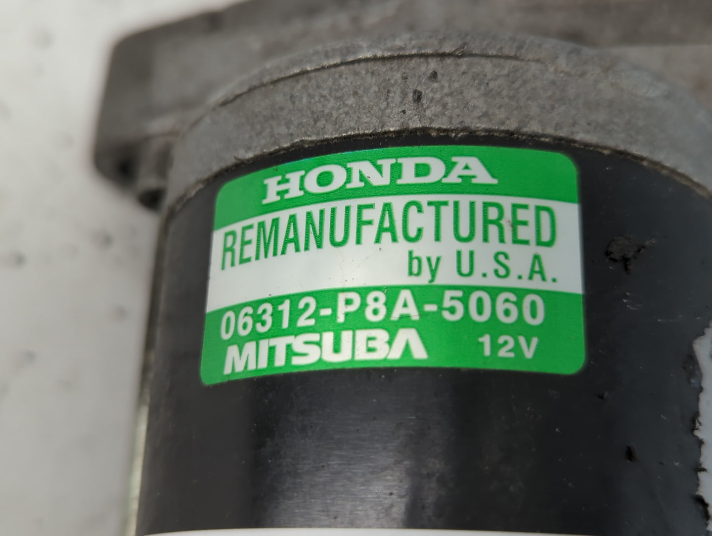 1998-2002 Honda Accord Car Starter Motor Solenoid OEM P/N:06312-P8A-5060 Fits Fits 1997 1998 1999 2000 2001 2002 OEM Used Au