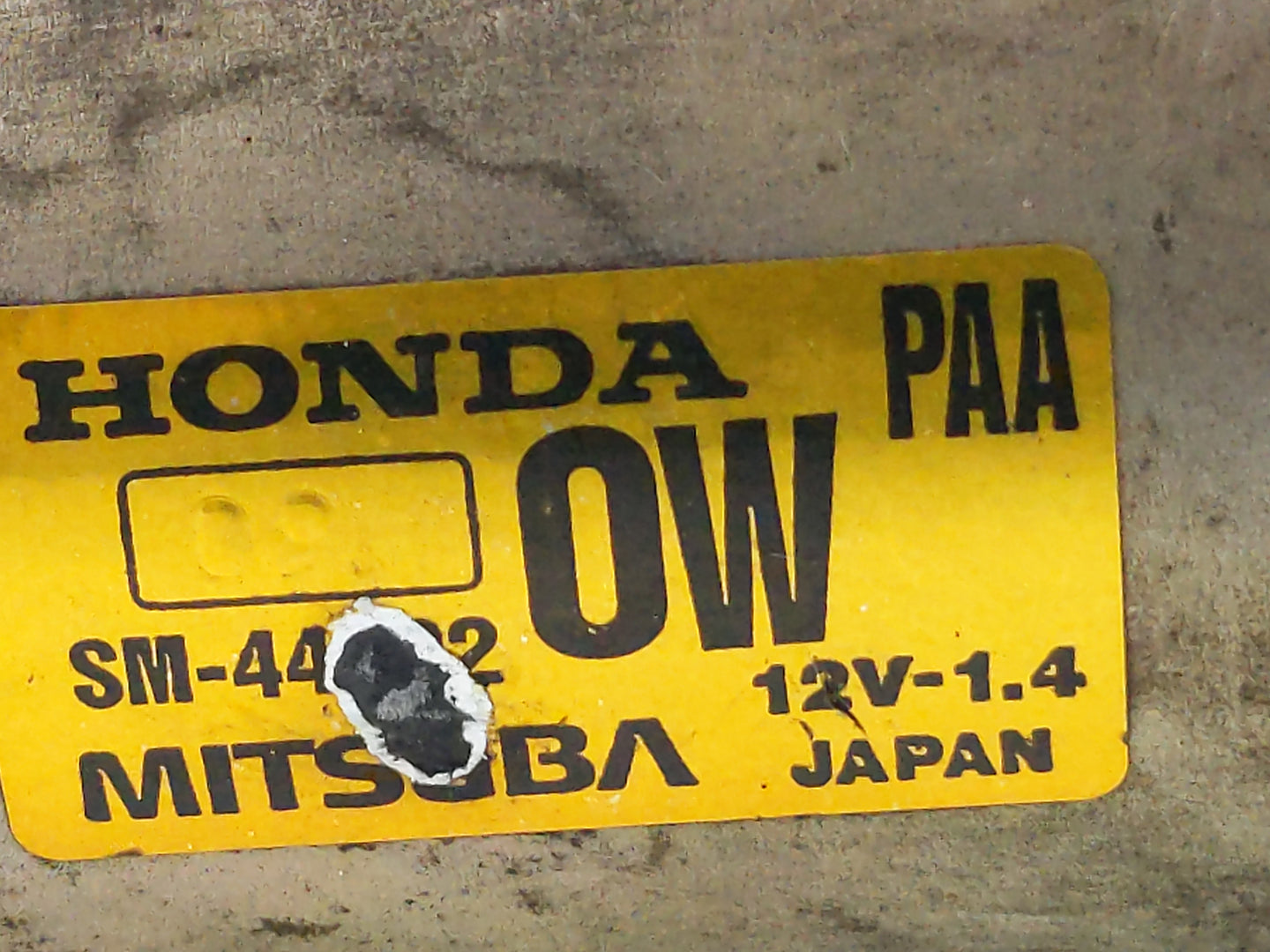 1998-2002 Honda Accord Car Starter Motor Solenoid OEM Fits Fits 1998 1999 2000 2001 2002 OEM Used Auto Parts - Oemusedautopa