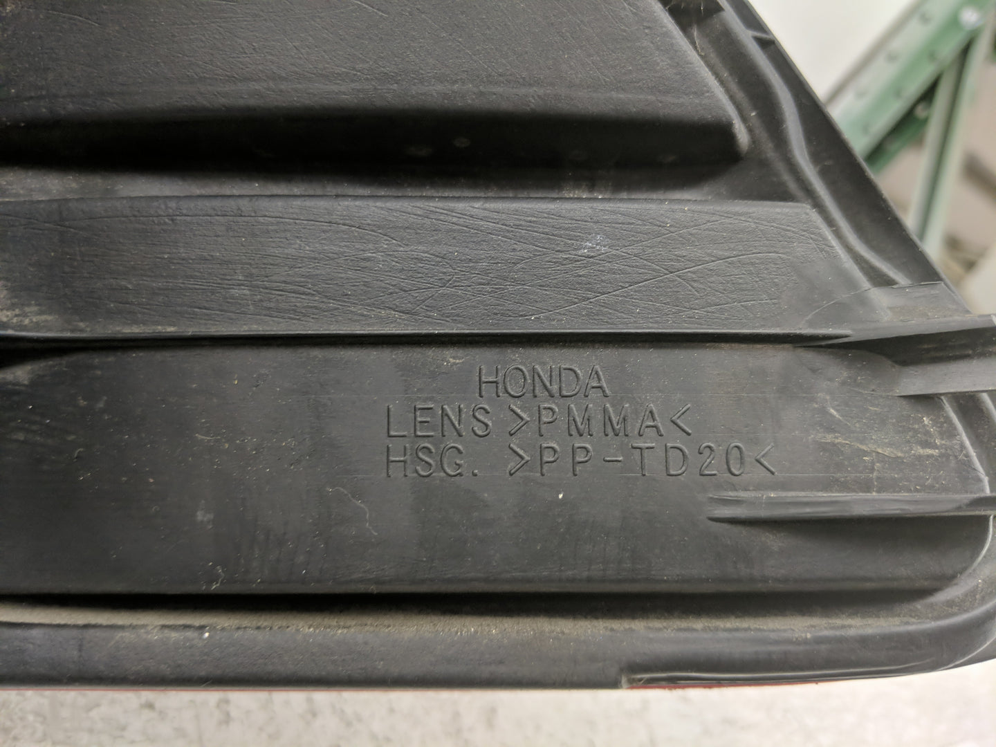 2001-2002 Honda Accord Tail Light Assembly Driver Left OEM Fits Fits 2001 2002 OEM Used Auto Parts - Oemusedautoparts1.com