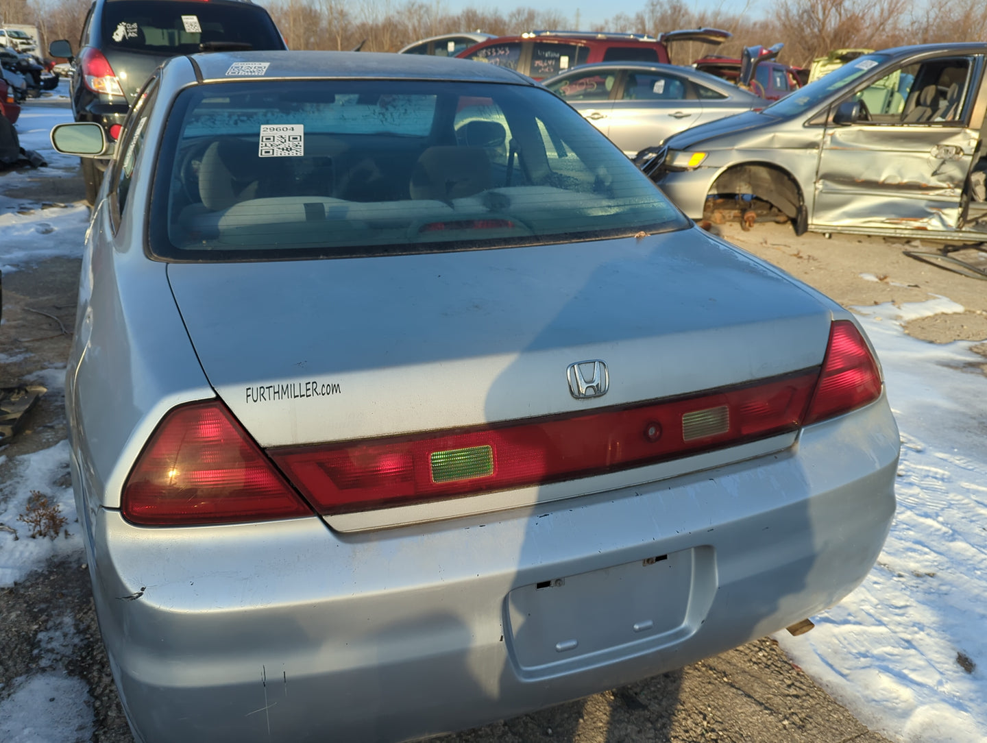 1998-2002 Honda Accord Trunk/decklid/hatch/tailgate Oem - Oemusedautoparts1.com