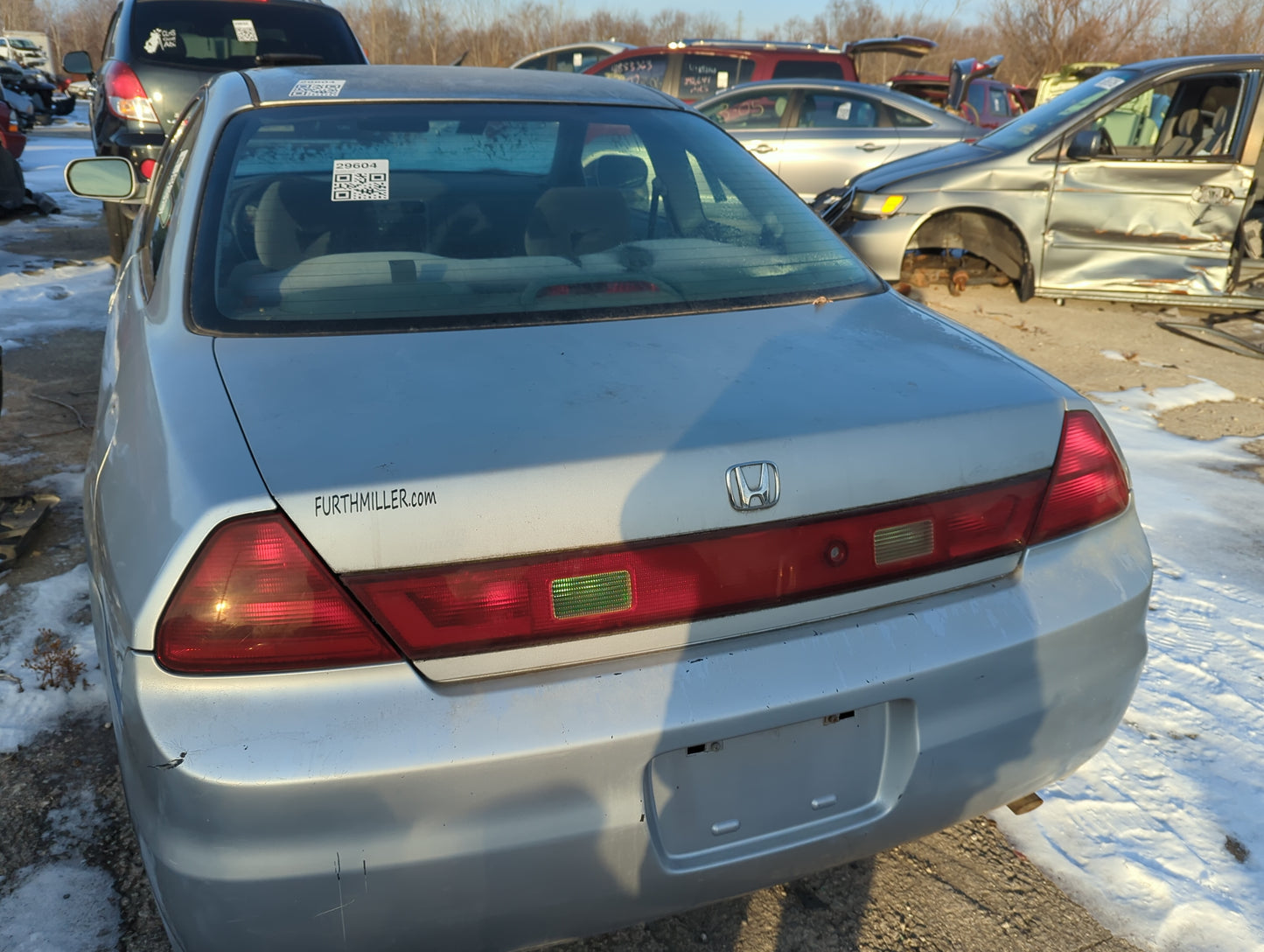 1998-2002 Honda Accord Trunk/decklid/hatch/tailgate Oem - Oemusedautoparts1.com