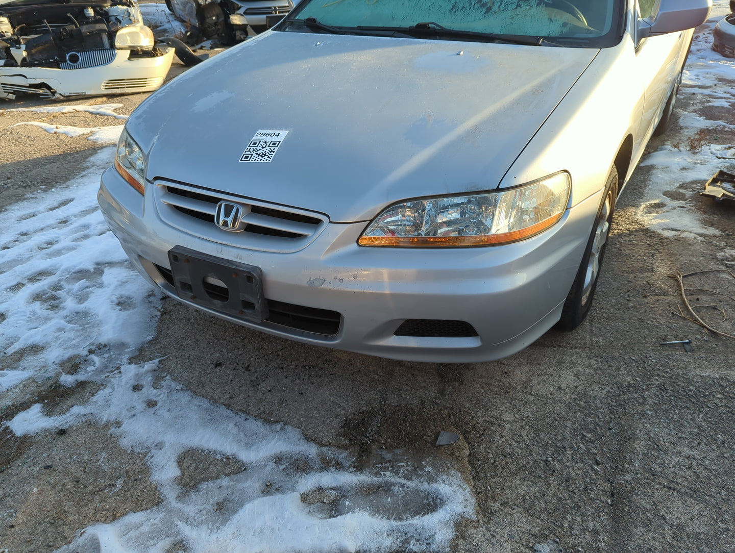 2001-2002 Honda Accord Front Bumper - Oem - Oemusedautoparts1.com