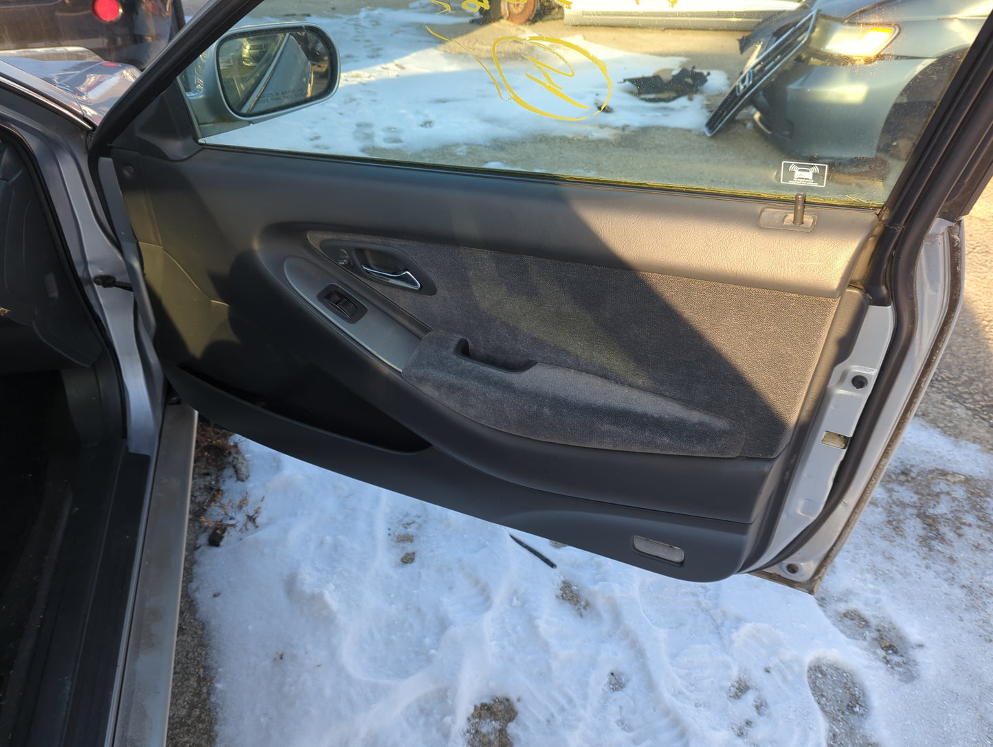2001 Honda Accord Front Right Passenger Interior Door Panel Trim - Oemusedautoparts1.com