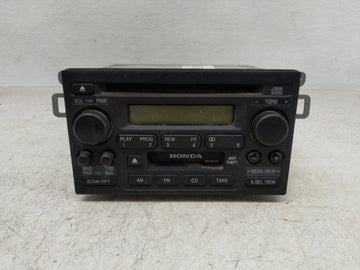 2001-2002 Honda Accord Radio AM FM Cd Player Receiver Replacement P/N:39101-S84-A510-M1 Fits Fits 2001 2002 OEM Used Auto Pa