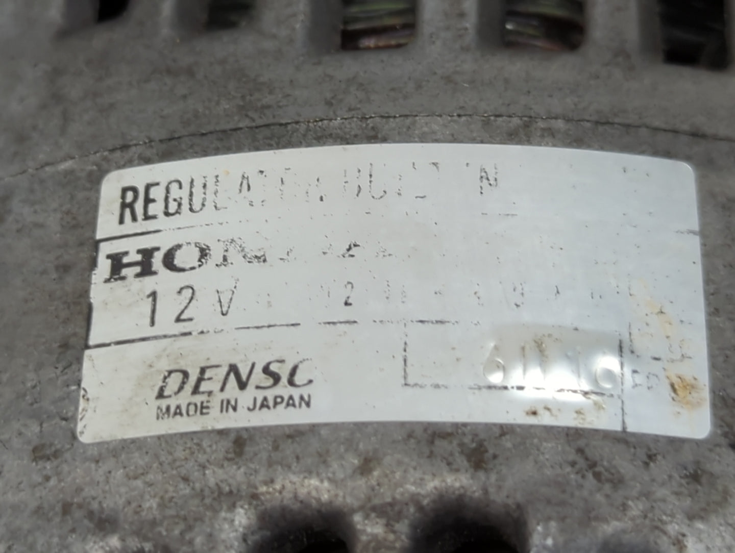 1998-2002 Honda Accord Alternator Replacement Generator Charging Assembly Engine OEM Fits Fits 1998 1999 2000 2001 2002 OEM 