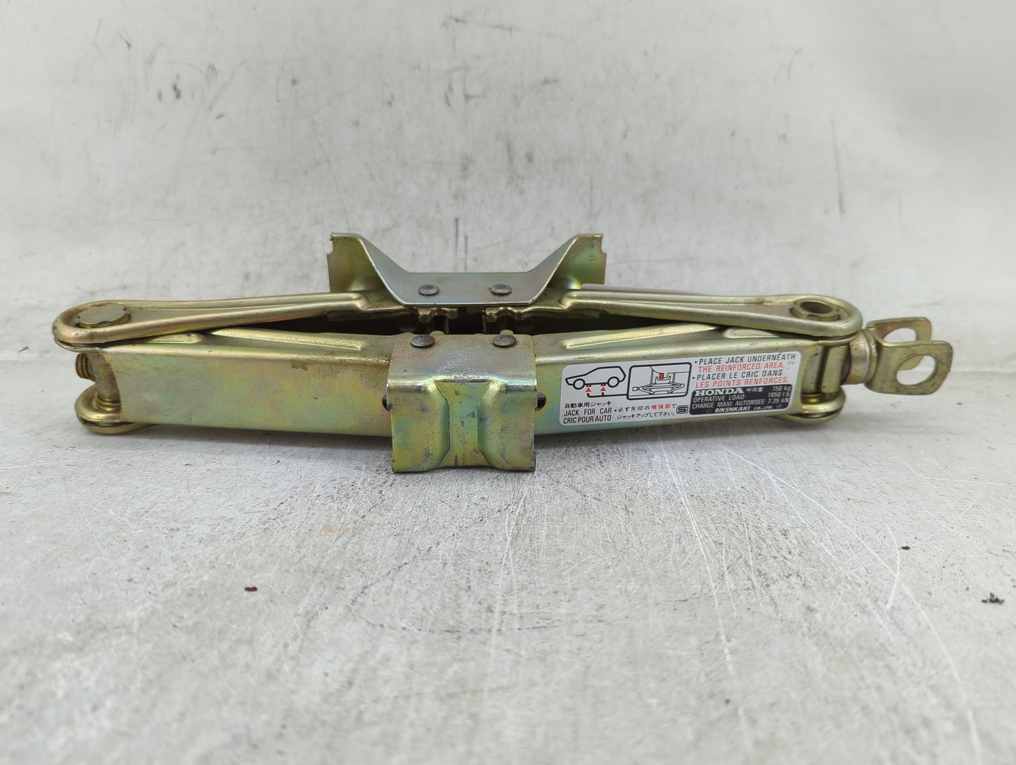 2001 Honda Accord Spare Scissor Car Jack 1431841 - Oemusedautoparts1.com