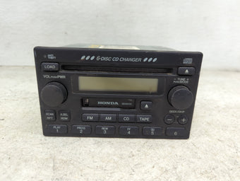 compare product 2001-2002 Honda Accord Radio AM FM Cd Player Receiver Replacement P/N:39100-S84-A300 CQ-EH1061Z Fits Fits 2001 2002 OEM Used Auto Parts