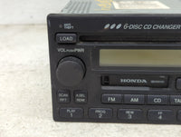 2001-2002 Honda Accord Radio AM FM Cd Player Receiver Replacement P/N:39100-S84-A300 CQ-EH1061Z Fits Fits 2001 2002 OEM Used