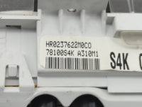 2001 Honda Accord Instrument Cluster Speedometer Gauges P/N:HR0237622M0C0 78100S4KA310M1 Miles: Fits OEM Used Auto Parts - O