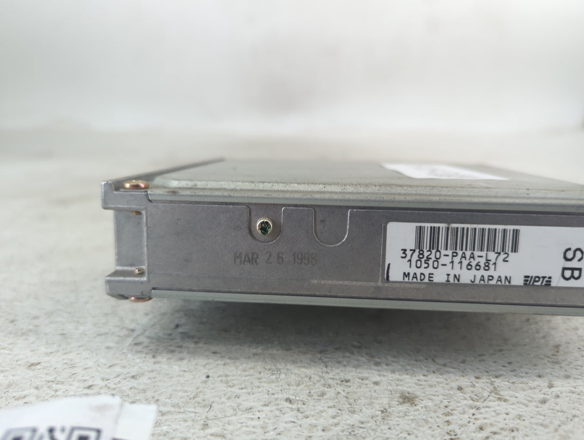 1998 Honda Accord PCM Engine Control Computer ECU ECM PCU OEM P/N:37820-PAA-L72 Fits OEM Used Auto Parts - Oemusedautoparts1