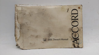 compare product 2001 Honda Accord Owners Manual Book Guide OEM Used Auto Parts