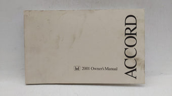 compare product 2001 Honda Accord Owners Manual Book Guide OEM Used Auto Parts