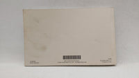 2001 Honda Accord Owners Manual Book Guide OEM Used Auto Parts - Oemusedautoparts1.com