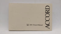 2001 Honda Accord Owners Manual Book Guide OEM Used Auto Parts - Oemusedautoparts1.com