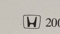2001 Honda Accord Owners Manual Book Guide OEM Used Auto Parts - Oemusedautoparts1.com