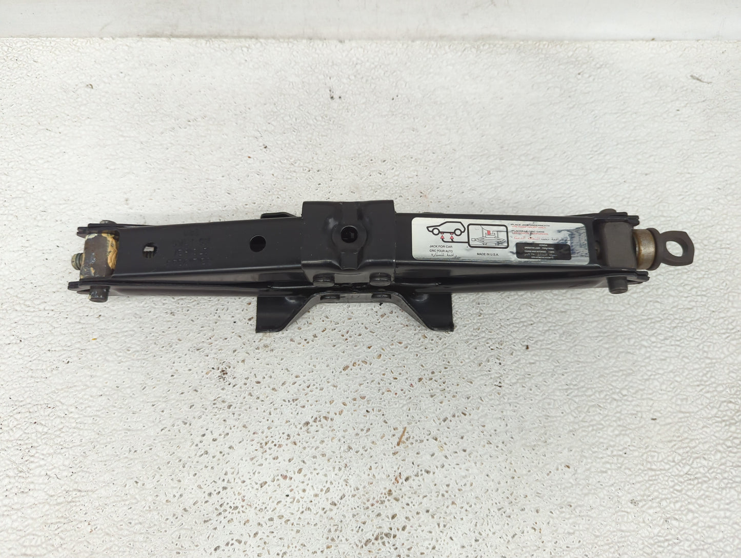 2001 Honda Accord Spare Scissor Car Jack Black - Oemusedautoparts1.com