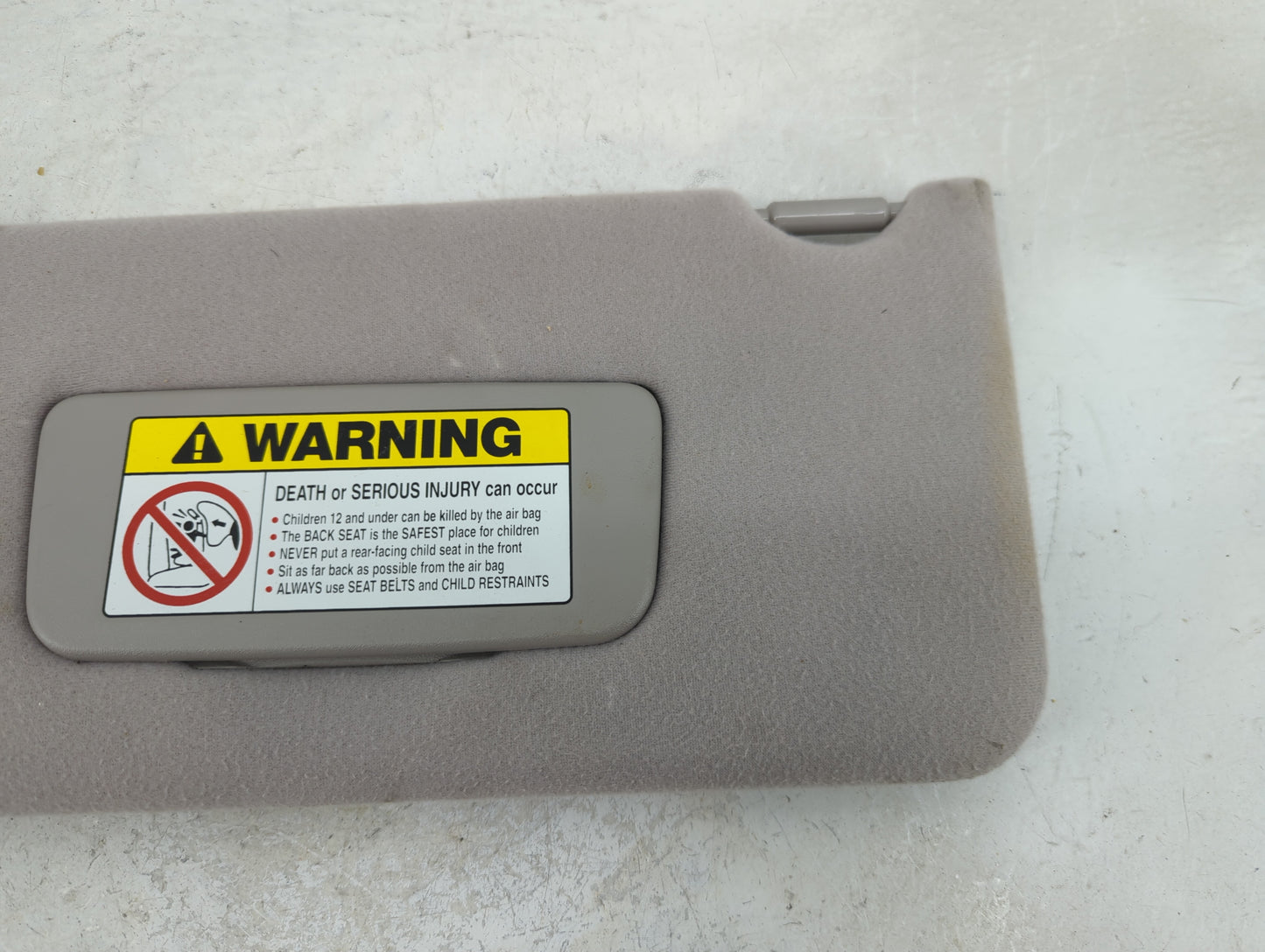 1998-2002 Honda Accord Sun Visor Shade Replacement Driver Left Mirror Fits Fits 1998 1999 2000 2001 2002 OEM Used Auto Parts