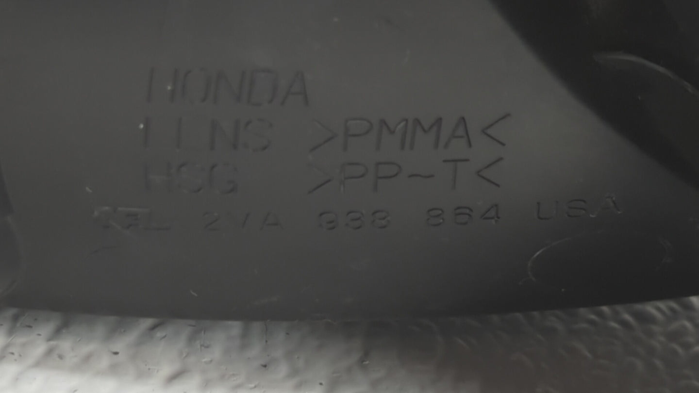 2001 Honda Accord Tail Light Assembly Passenger Right OEM Fits Fits 1998 1999 2000 2002 OEM Used Auto Parts - Oemusedautopar