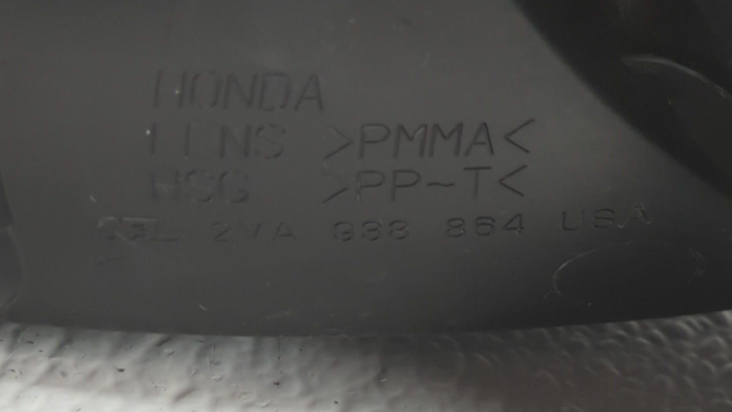 2001 Honda Accord Tail Light Assembly Passenger Right OEM Fits Fits 1998 1999 2000 2002 OEM Used Auto Parts - Oemusedautopar