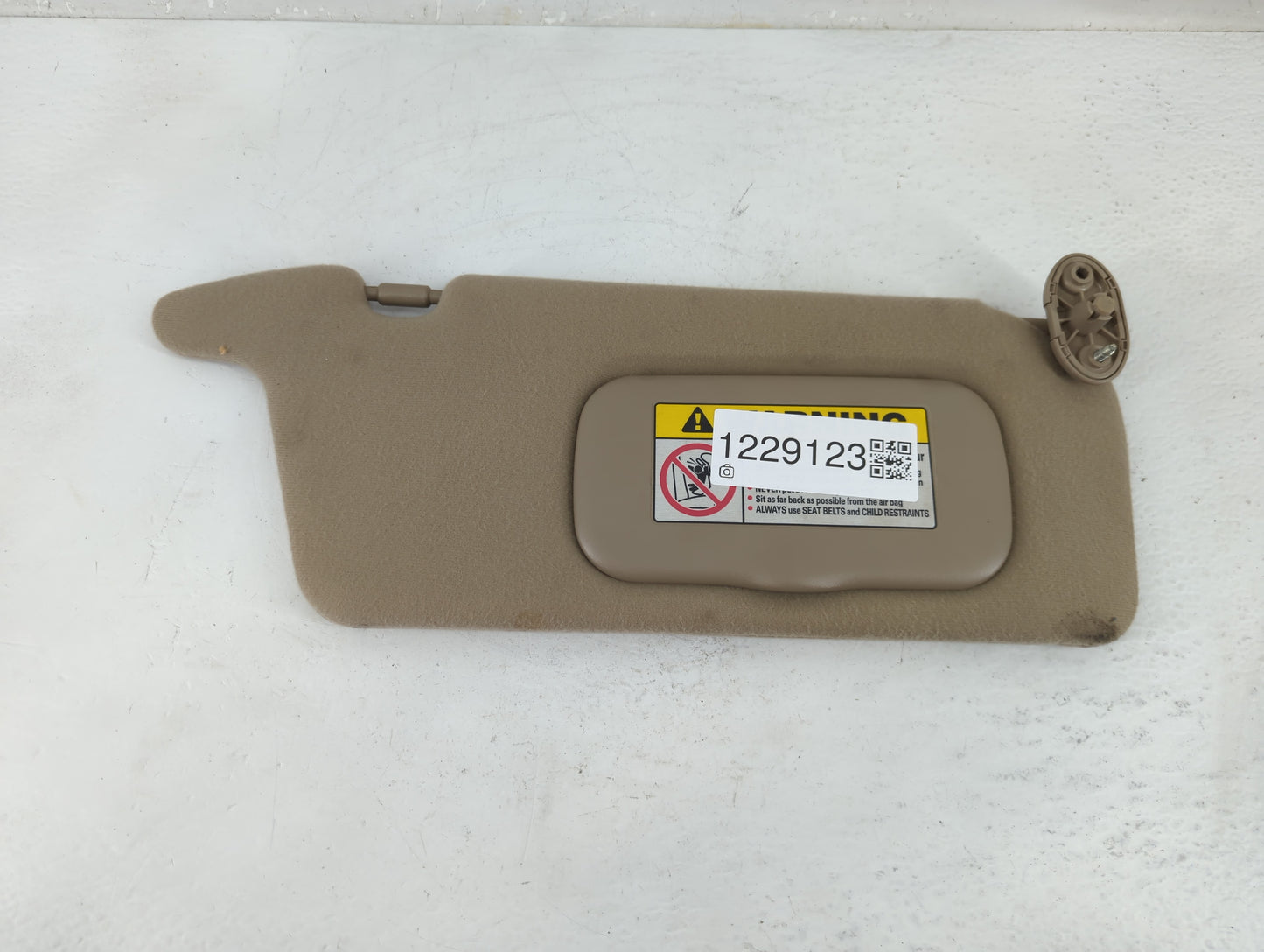 2001 Honda Civic Sun Visor Shade Replacement Passenger Right Mirror Fits OEM Used Auto Parts - Oemusedautoparts1.com